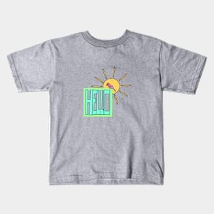 Hello world Kids T-Shirt